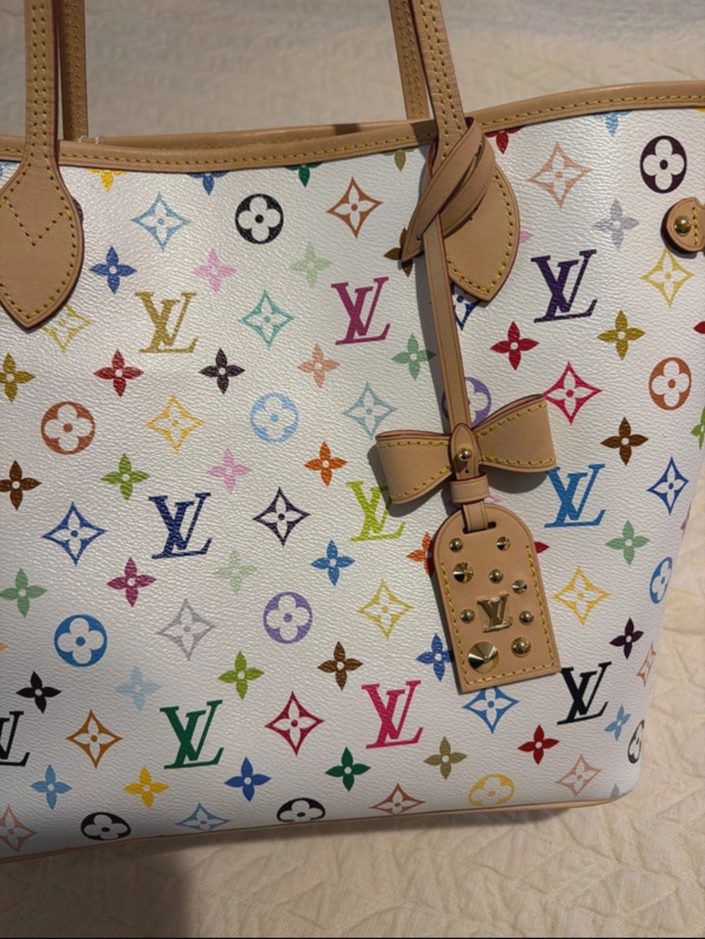 Louis Vuitton Murakami Monogram Canvas Tote